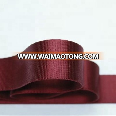 Hot sale manufacturer red nylon strap use for garments bag strap