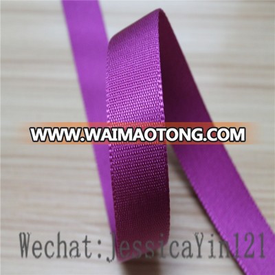 High quality nylon webbing for bags belt tape