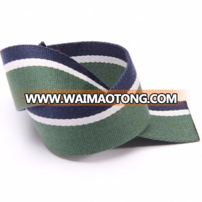 Supply High quality thick of 1.7mm Spun Polyester twill Webbing Belt for Bag strap