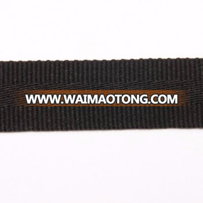 45MM Black of width Spun Polyester twill Webbing strap for bag belt ribbon