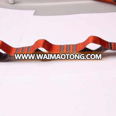 Heavy weight 15 feet long variable width polyester strap of 500 lbs rating