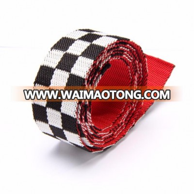 Heavy weight polyester strap for bag strap and clothes webbing