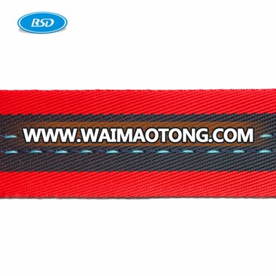 High Strength Polyester Color Twill Webbing Strap for Outdoor Equipment Accessories with Bartack Process